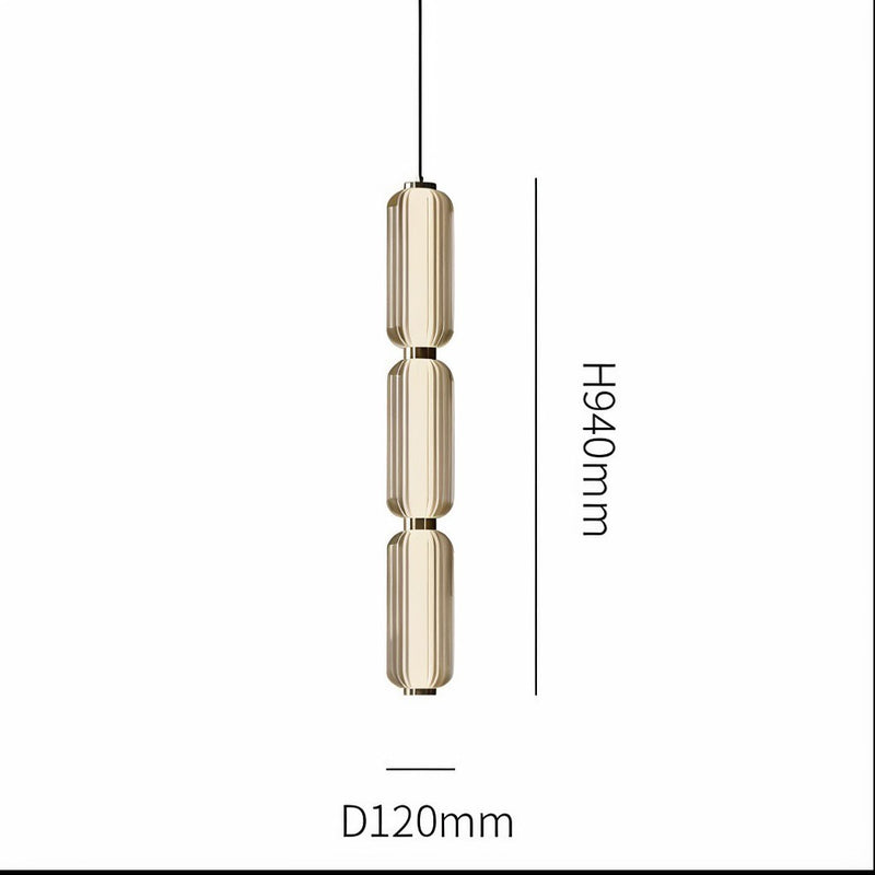 Підвісні світильники Joe H(max) 1200 4000K H300 Led 4W / H600 Led 8W / H900 Led 12W Gold 241122-100003973