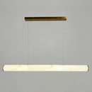 Підвісна люстра біла з імітацією мармуру L-100 cm / L-120 cm / L-150 cm Led White Marble 251018-100006439