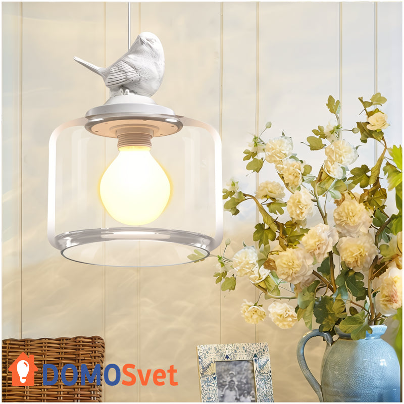 Подвес Sparrow White Clear Domosvet Design 23073-142040