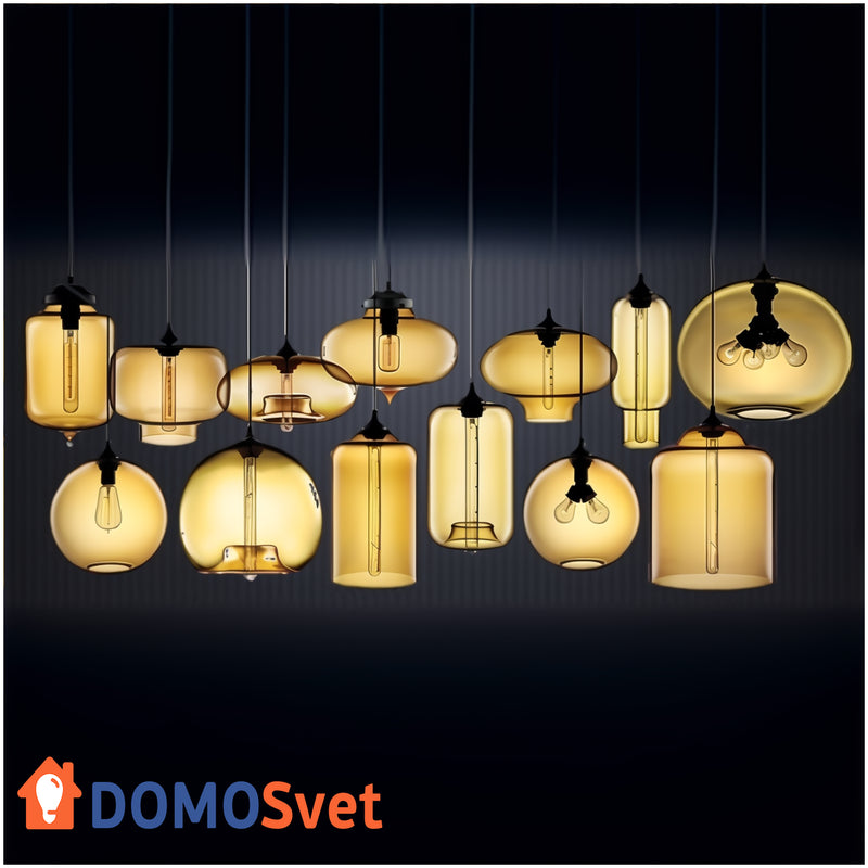 Підвіс Loft Glass Amber Domosvet Design 24013-192029