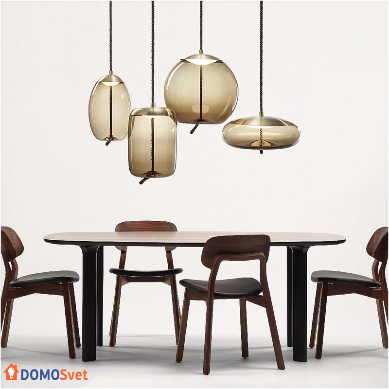 Підвіс Led Sunshine Amber Domosvet Design 24043-227516