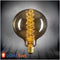 Лампа Edison G125 Spiral Диммируемая Domosvet Design 24043-228045