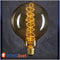 Лампа Edison G125 Spiral Диммируемая Domosvet Design 24043-228045