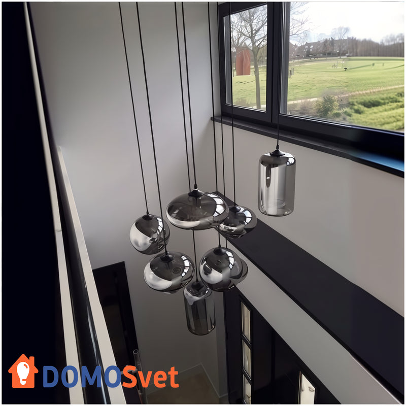 Підвіс Loft Glass Smoky Grey Domosvet Design 24043-228069