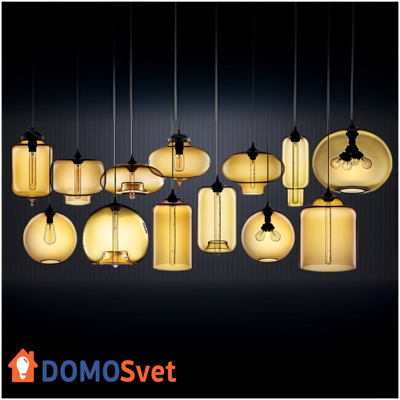 Підвіс Loft Glass Amber Domosvet Design 24043-228102