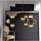 Люстра Modo Black Amber Domosvet Design 24043-228167