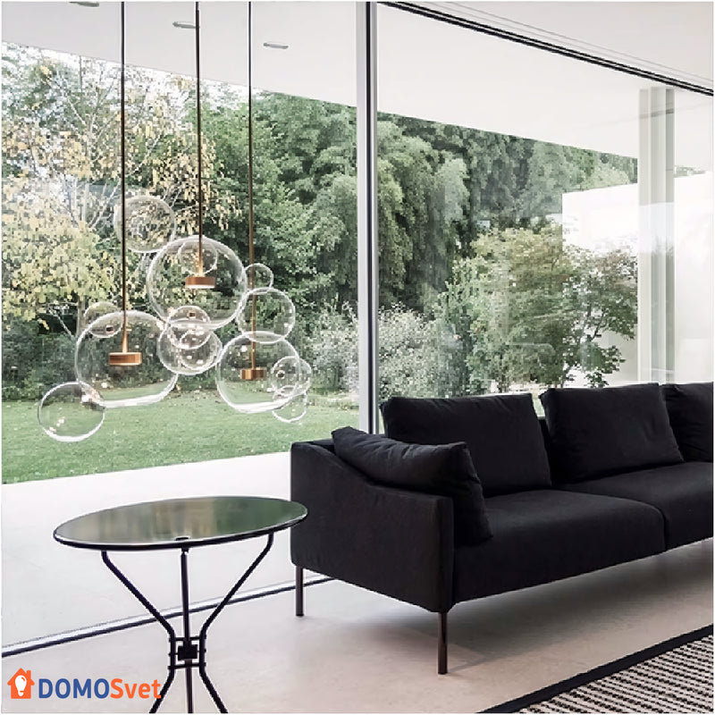 Підвіс Led Bubbles Clear 5+1 Domosvet Design 24043-228176