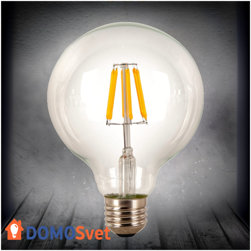 Лампа Edison Led G125 6w-2300k Domosvet Design 24043-228183