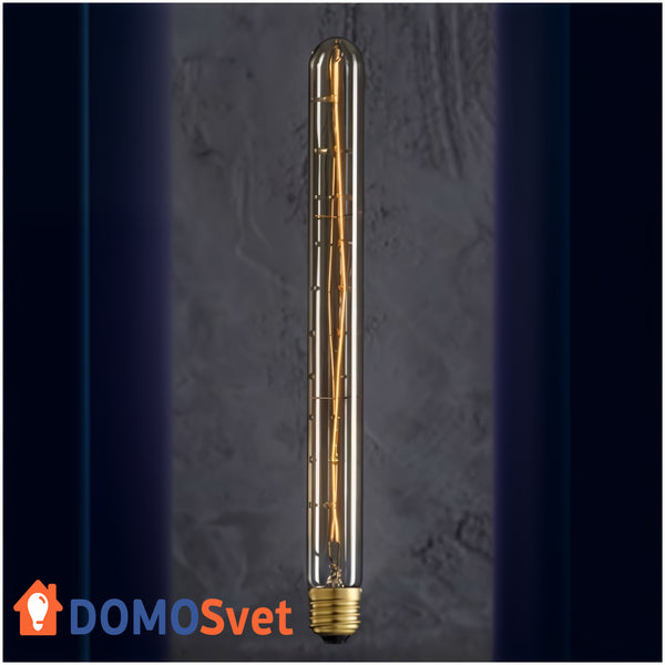 Лампа Edison T30 300mm Диммована Domosvet Design 24043-228204