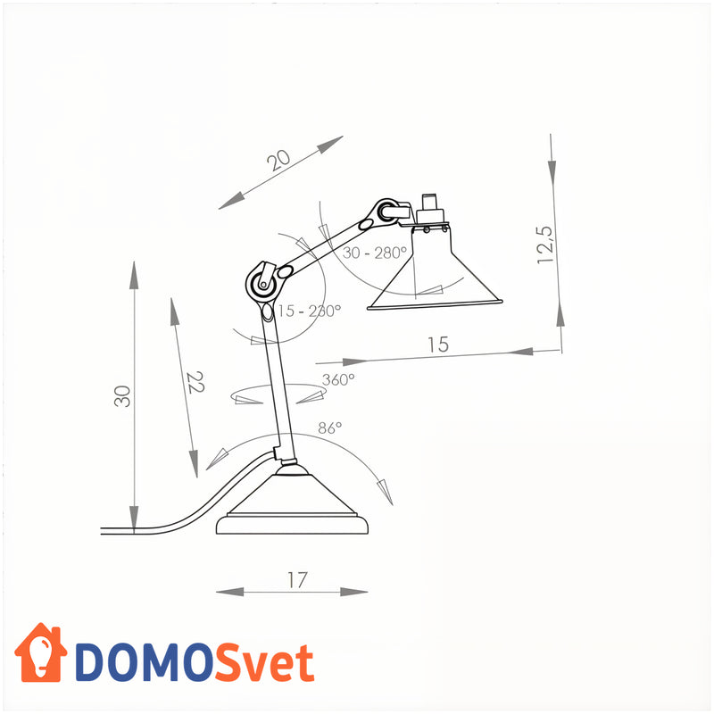 Настільний Світильник Domosvet Design 24053-228651