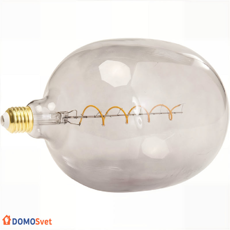 Декоративна Лампа Led Bulb Spiral Grey Domosvet Design 24053-228749