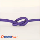 Провід У Тканинному Обплетенні Purple Domosvet Design 24053-228751