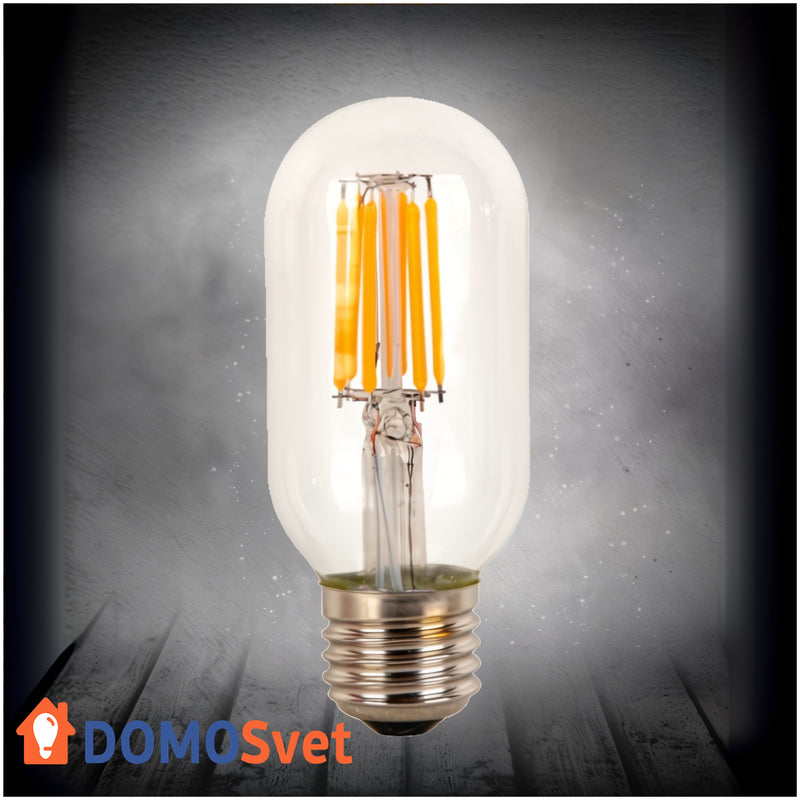 Лампа Едісона Led T45 6w 1800k Димована Domosvet Design 24053-228778