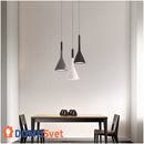 Підвіс Led Concrete Black Domosvet Design 24053-228813