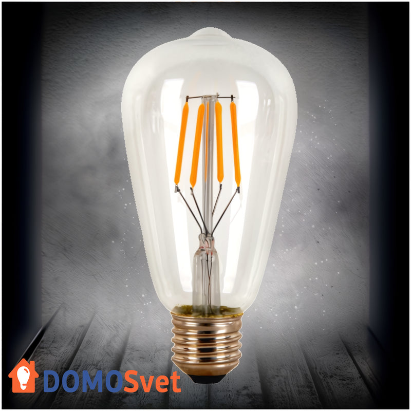 Лампа Edison Led St64 4w-2200k Domosvet Design 24053-228891