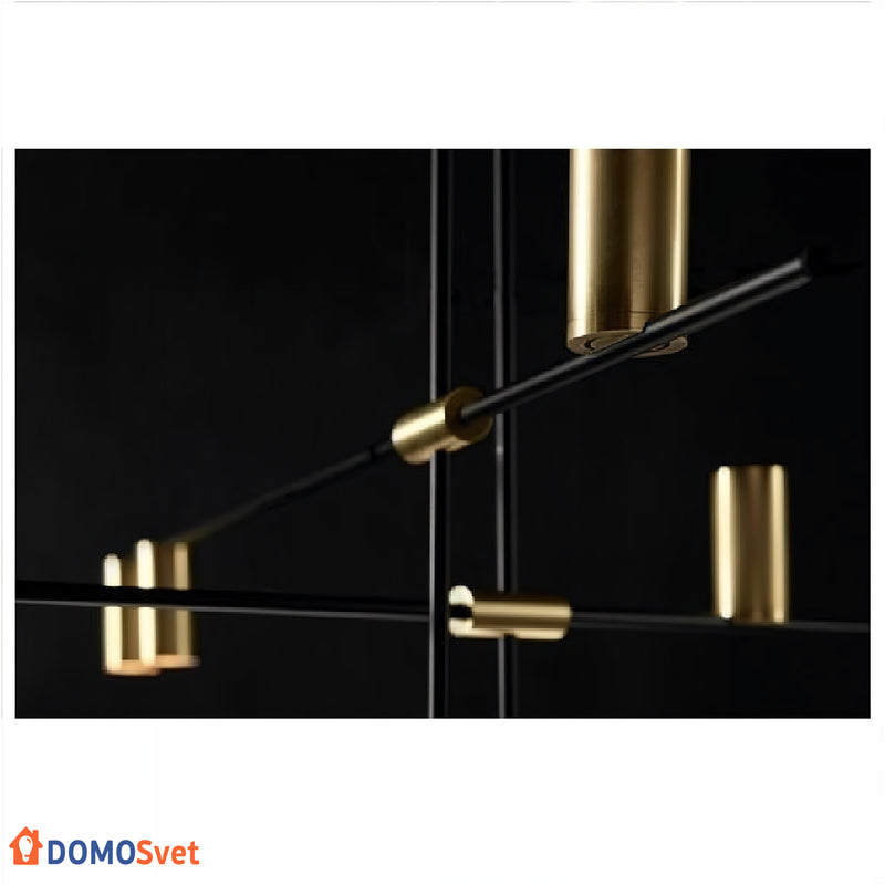 Люстра Led Black Gold Domosvet Design 24053-228928