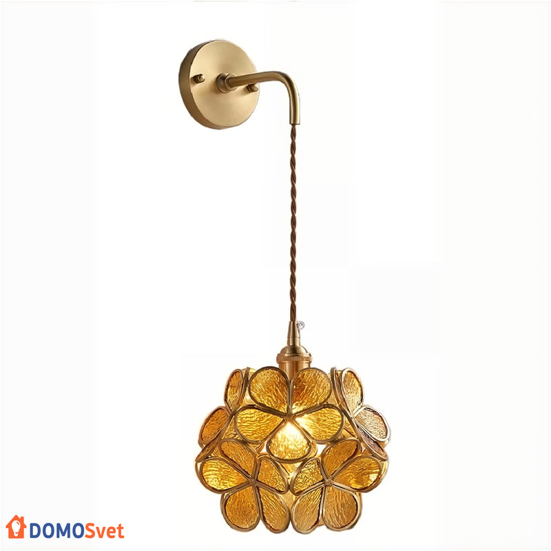 Бра Floret Amber Gold Domosvet Design 24053-228966