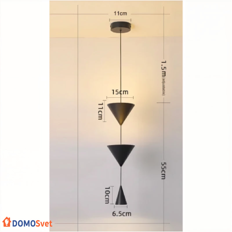 Підвіс Triple Minimalist Domosvet Design 24083-233617