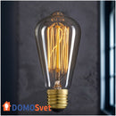 Лампа Эдисона St58 146mm Диммируемая Domosvet Design 24123-236725