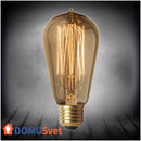 Лампа Эдисона St58 146mm Диммируемая Domosvet Design 24123-236725