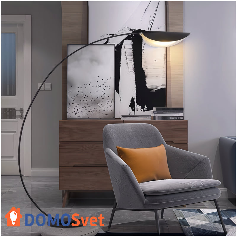 Підлоговий Торшер Burdock Floor Lamp Domosvet Design 250514-240514