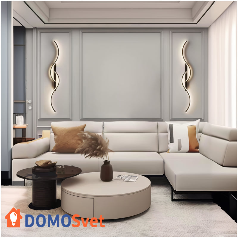 Настінний Світильник Krok Line Domosvet Design 250514-240515