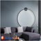 Настінний Світильник Round Led Black D-800 Domosvet Design 250514-240518