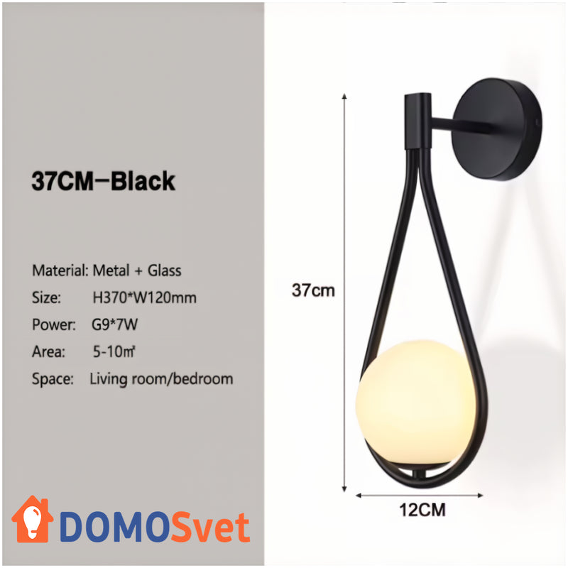 Бра Berry Black Domosvet Design 25053-240535