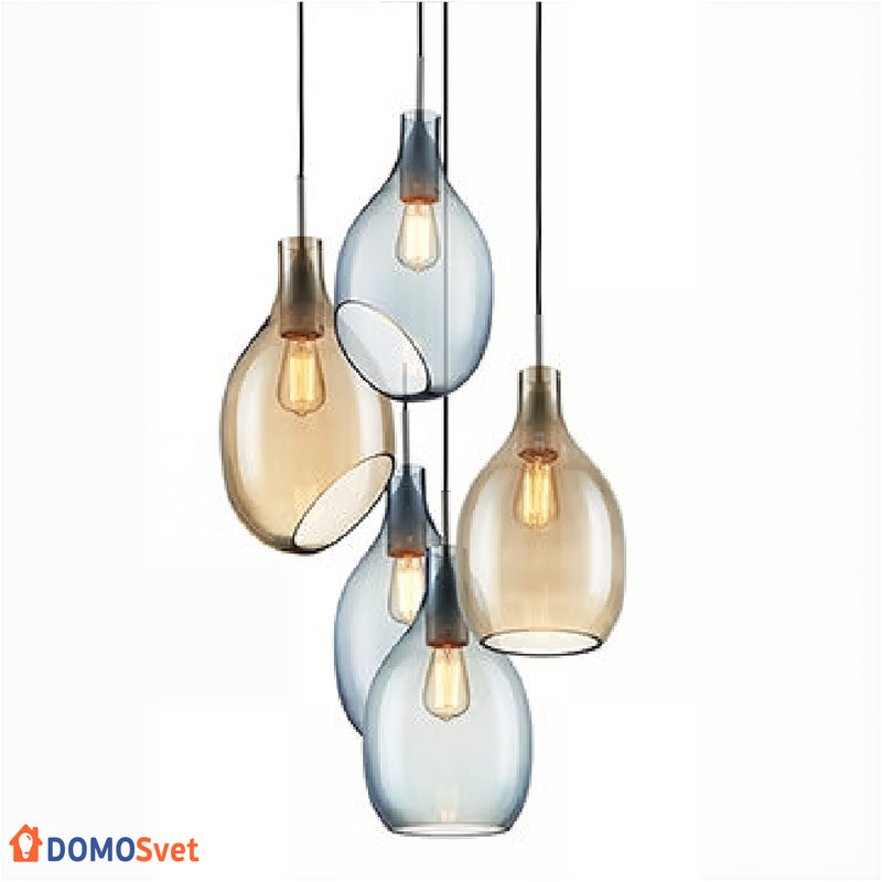 Подвес Loft Glass Blue Domosvet Design 25053-240538