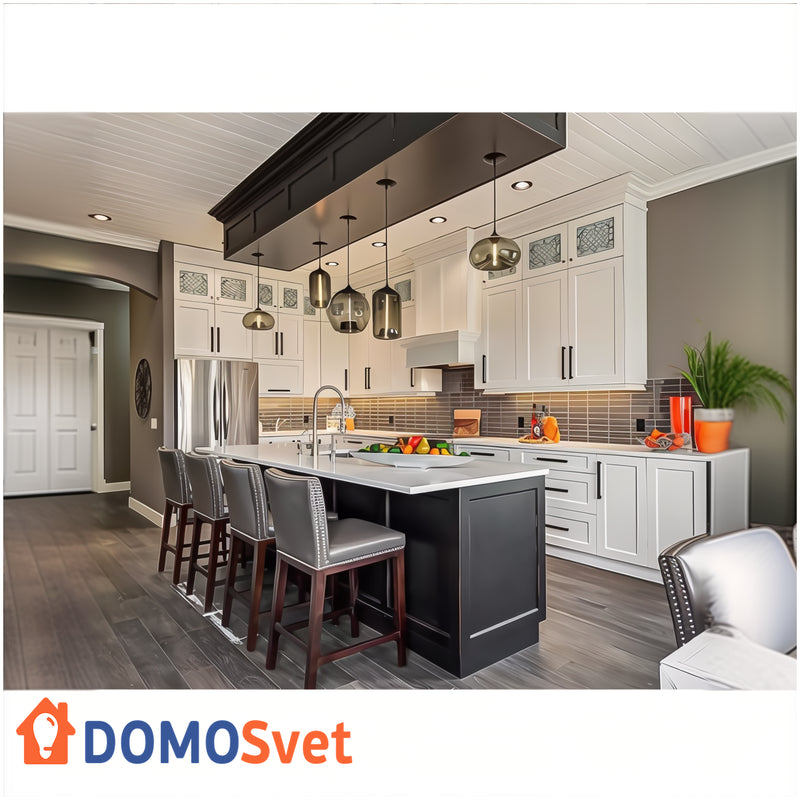 Подвес Loft Glass Smoky Grey Domosvet Design 25053-240544