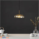Подвес Led Jellyfish Gold Amber Domosvet Design 25053-240552