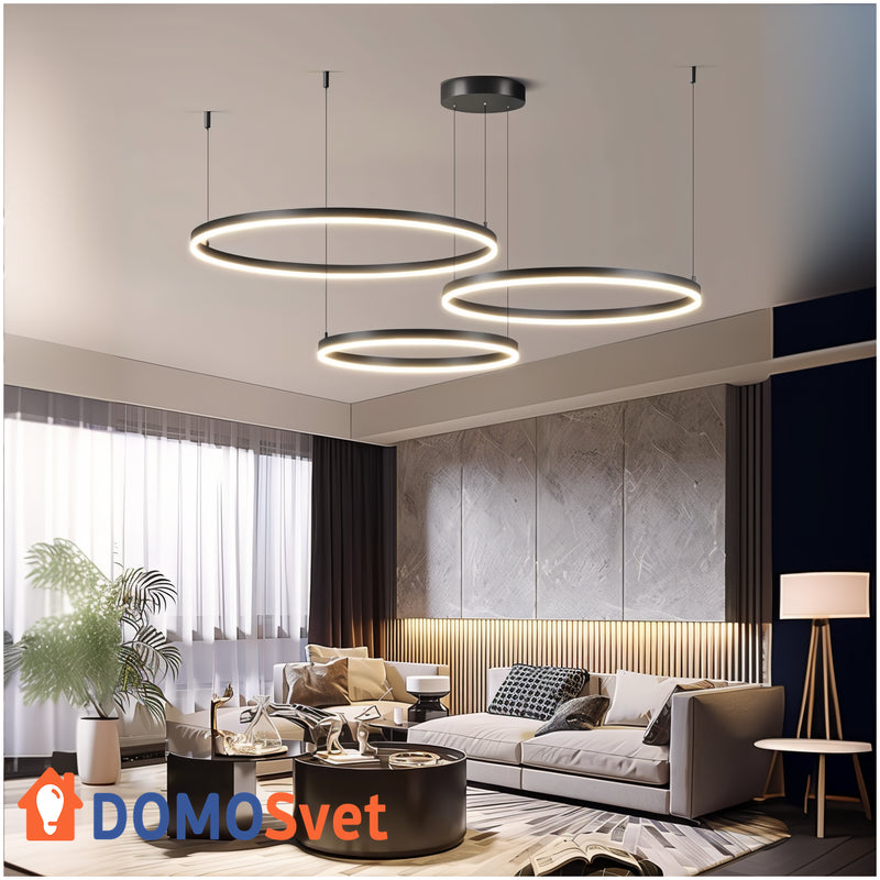 Люстра Kukho Black Domosvet Design 250614-240757