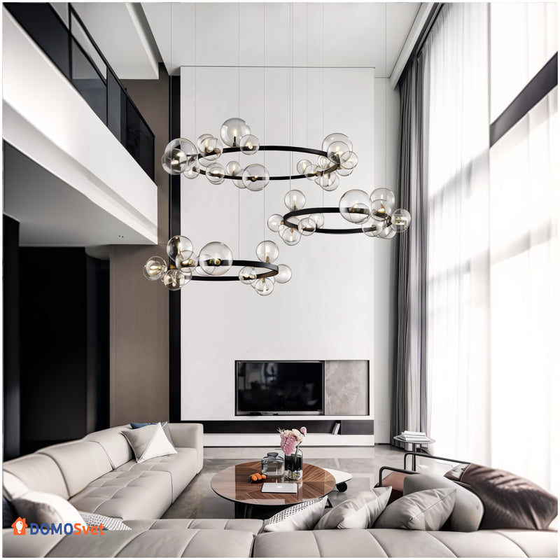 Люстра Modo Bubbles Black Domosvet Design 250914-241406