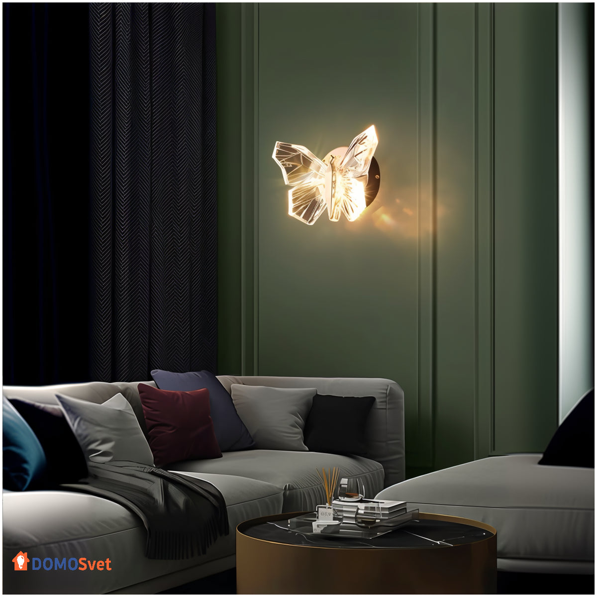 Настінні Світильники Butterflies Domosvet Design 250914-241409