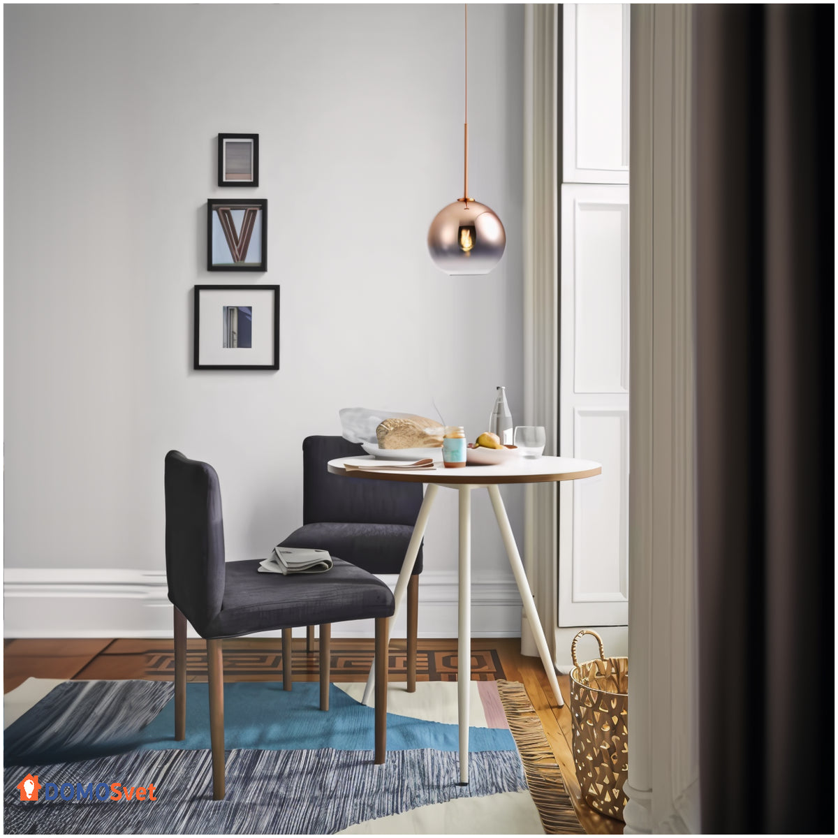Однолампова Серія Sculptural Glass Domosvet Design 250914-241424