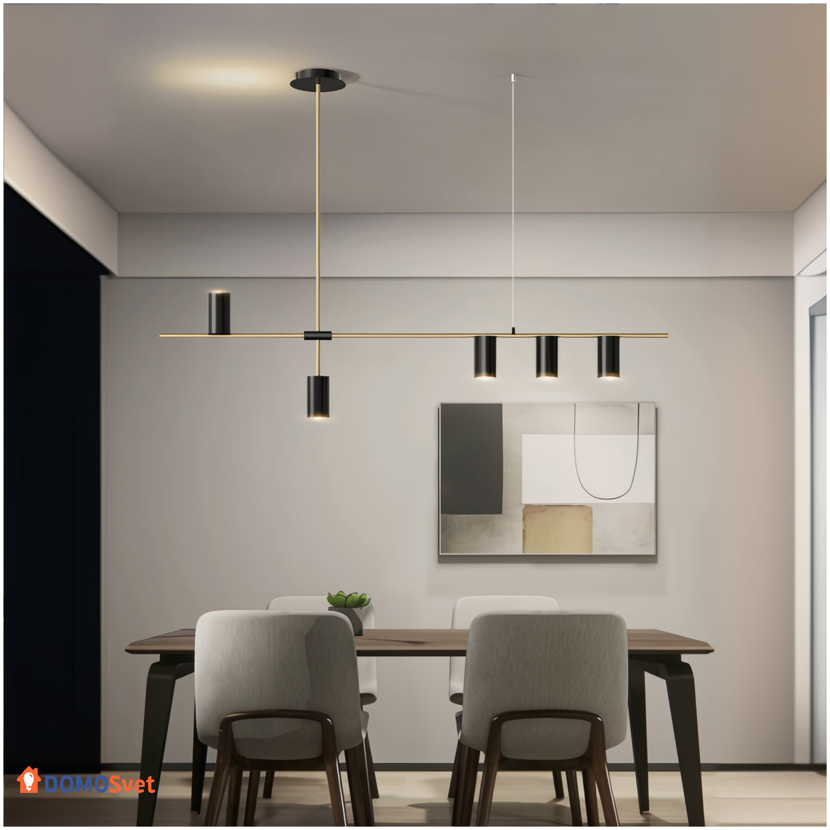 Люстра Tubus Linear Pendant Domosvet Design 250914-241467