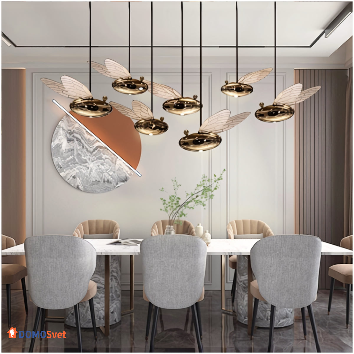 Люстра Wasp Led Lamp Domosvet Design 250914-241482