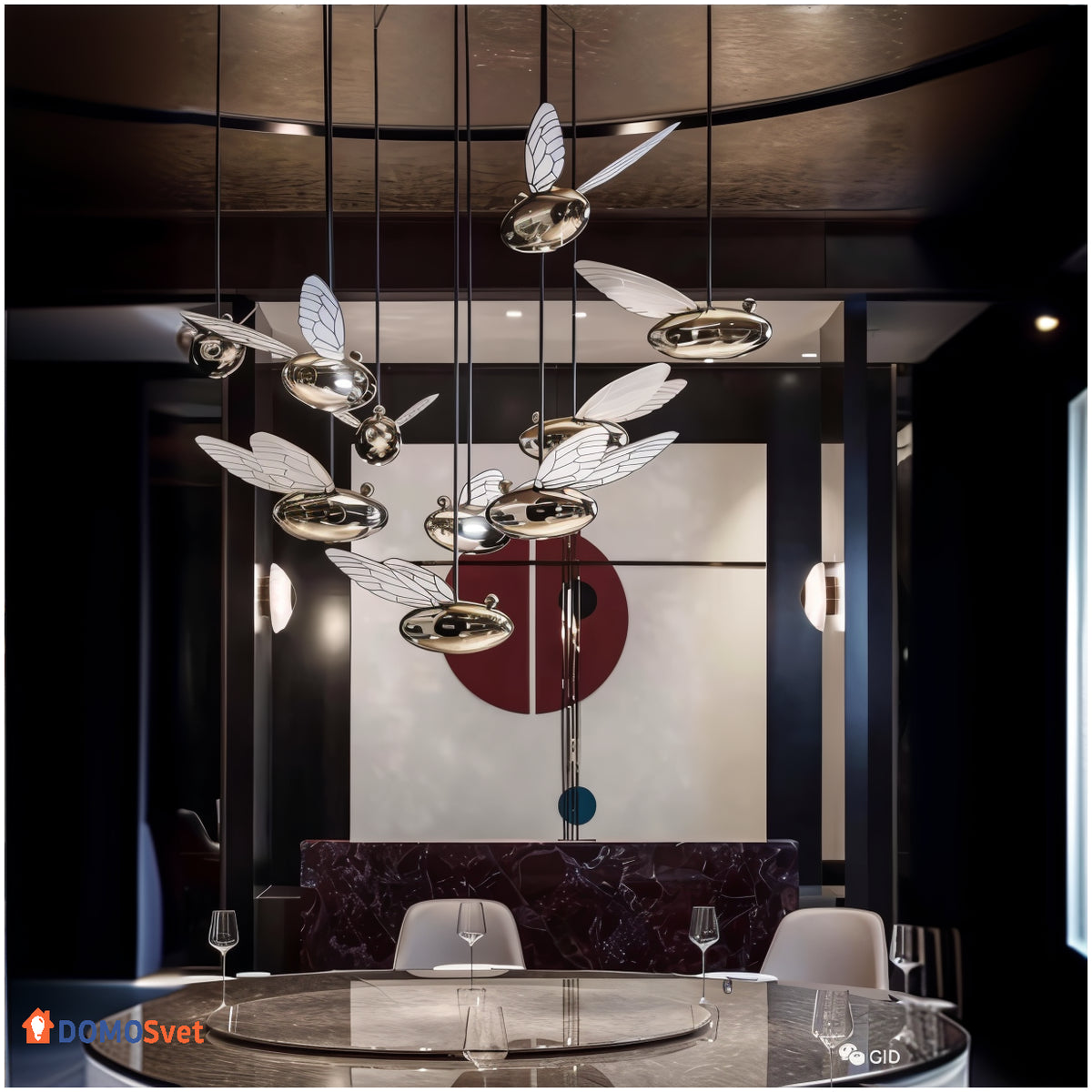 Люстра Wasp Led Lamp Domosvet Design 250914-241482