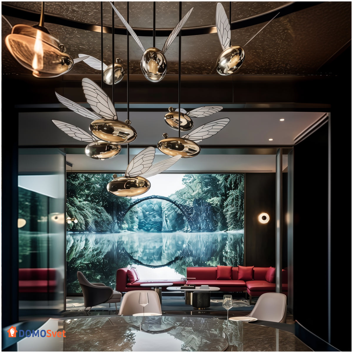 Люстра Wasp Led Lamp Domosvet Design 250914-241482