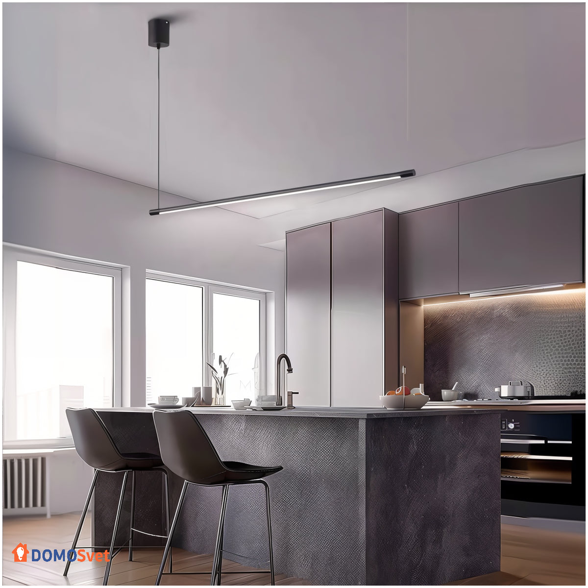 Підвісна Серія Люстр Pipeline Lamp Domosvet Design 250914-241501