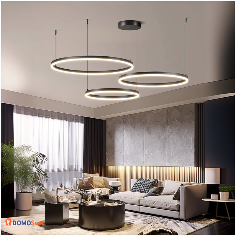 Люстра Kukho Black Domosvet Design 250914-241503