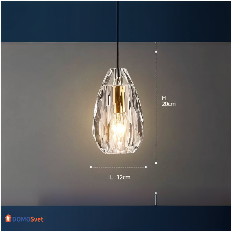 Підвісні Люстри Broken Crystals Domosvet Design 250914-241524