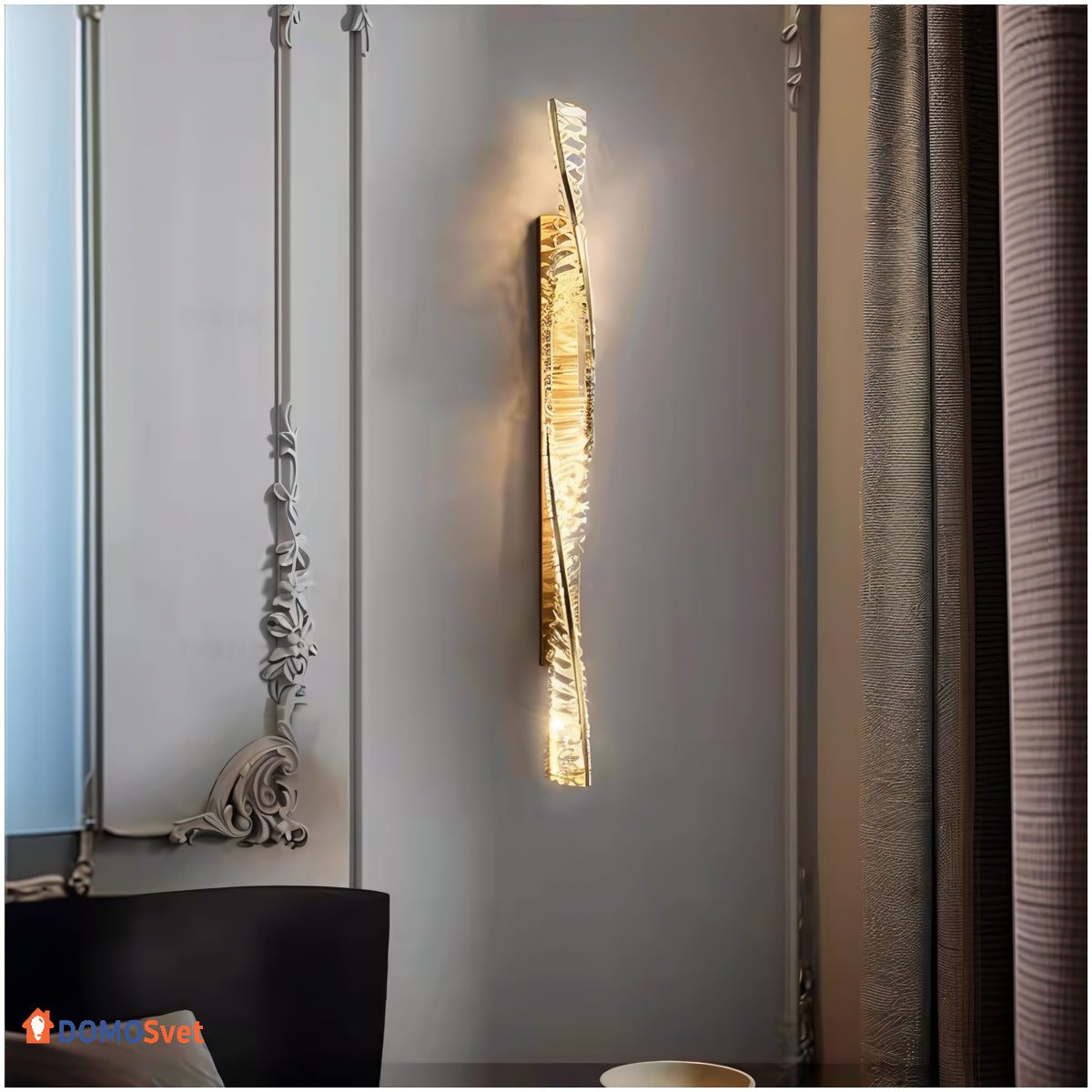 Настінний Світильник Gold Crystal Domosvet Design 250914-241535