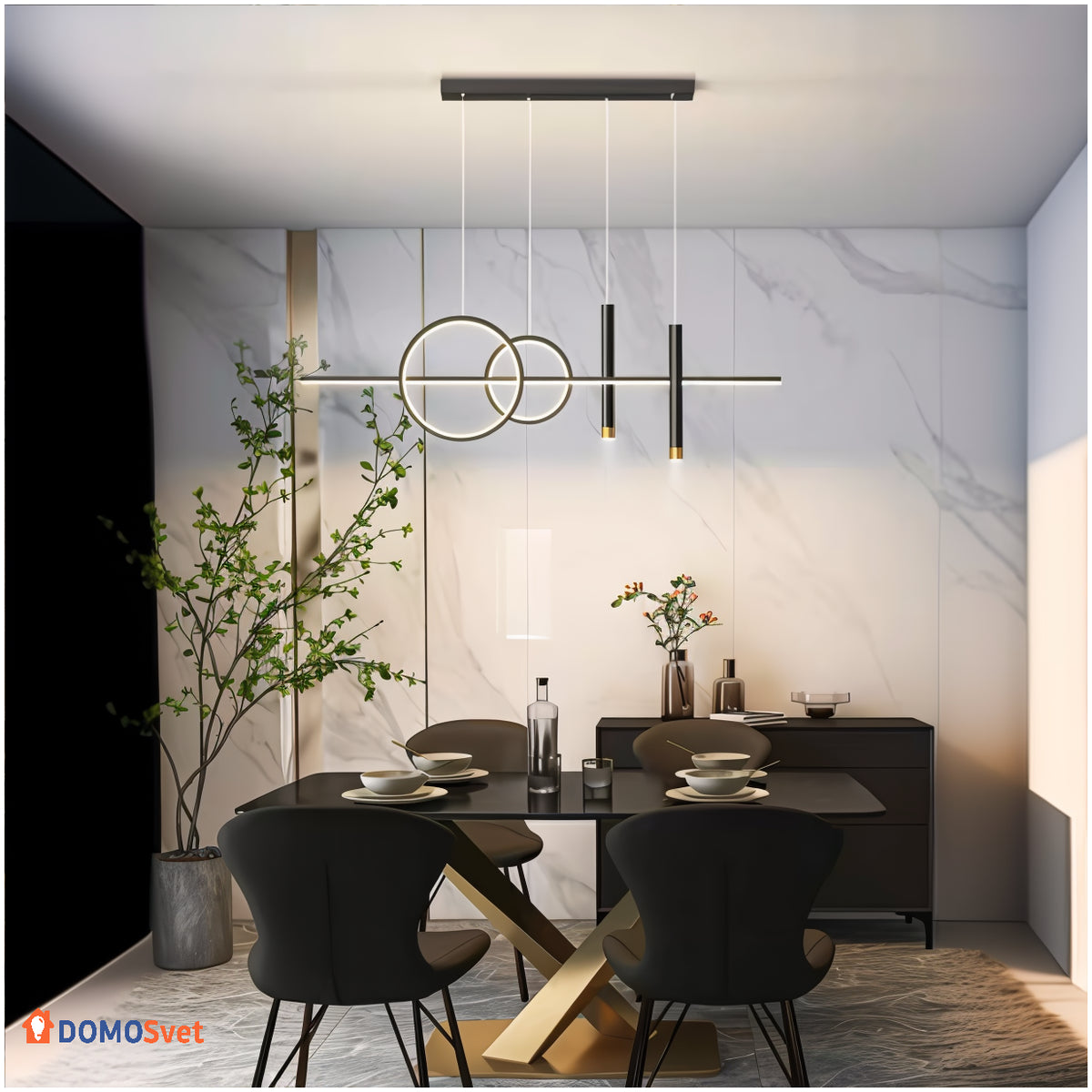 Люстри Spiry Led Tubus Lamp Domosvet Design 250914-241635