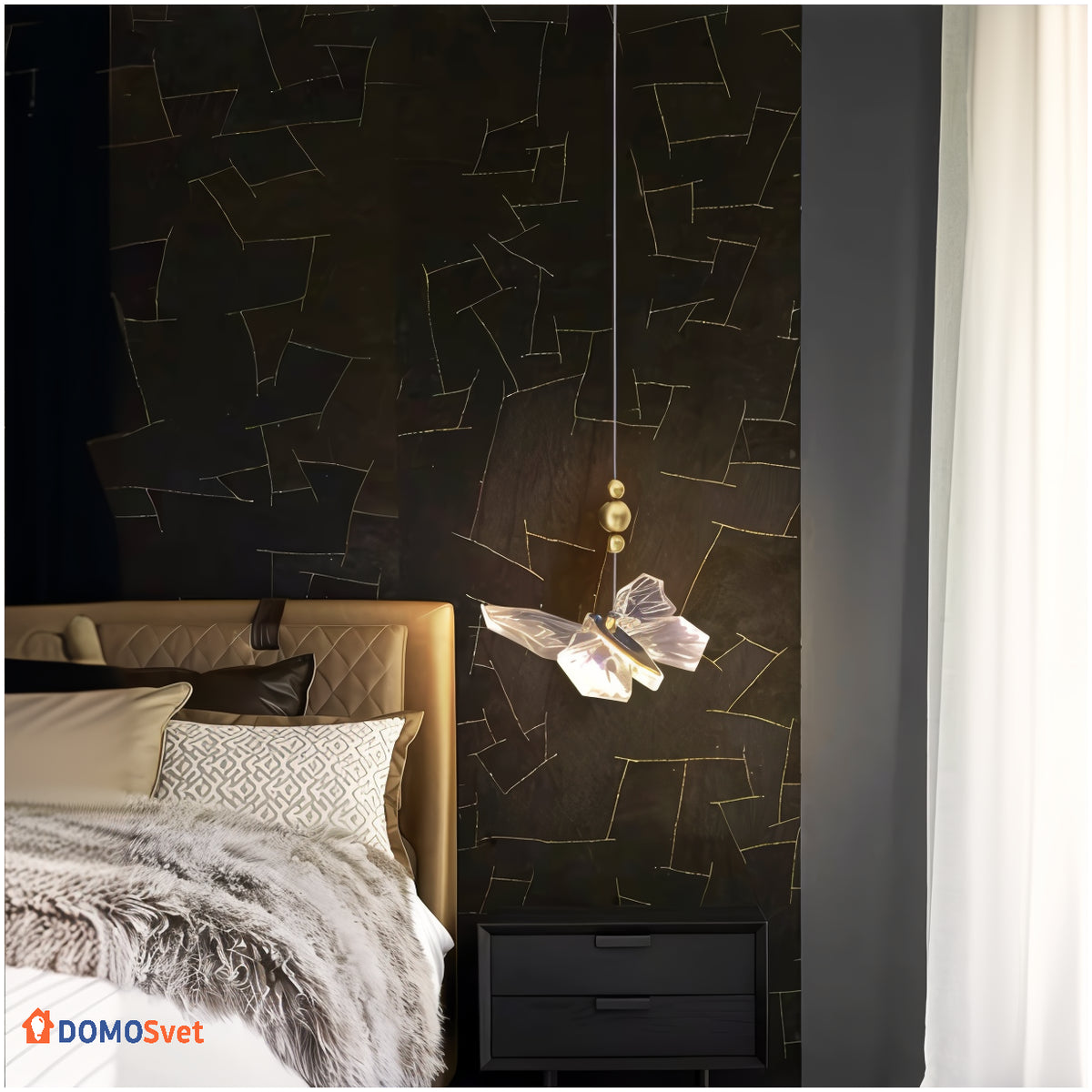 Підвісна Люстра Butterflies Domosvet Design 250914-241640