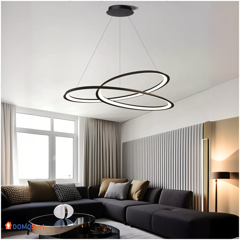 Люстра Pin Black Lamp Domosvet Design 250914-241658