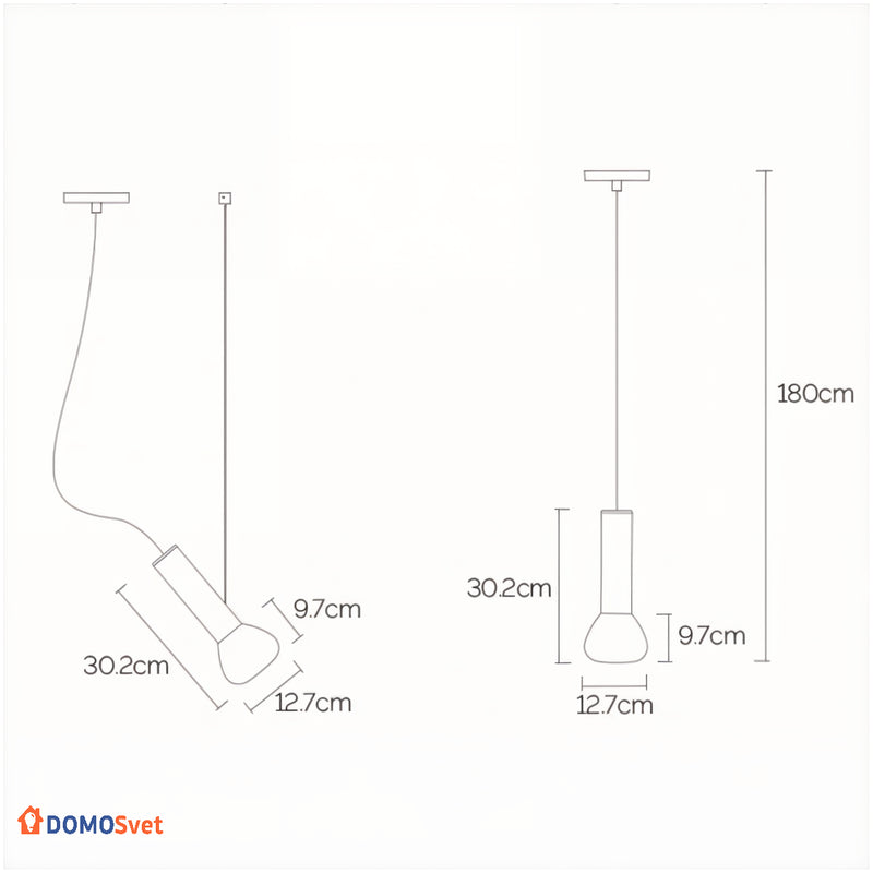 Люстра Hoff Track Domosvet Design 250914-241709