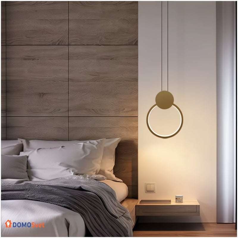 Люстра Curly Lamp Gold Domosvet Design 250914-241733