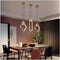 Люстра Curly Lamp Gold Domosvet Design 250914-241747