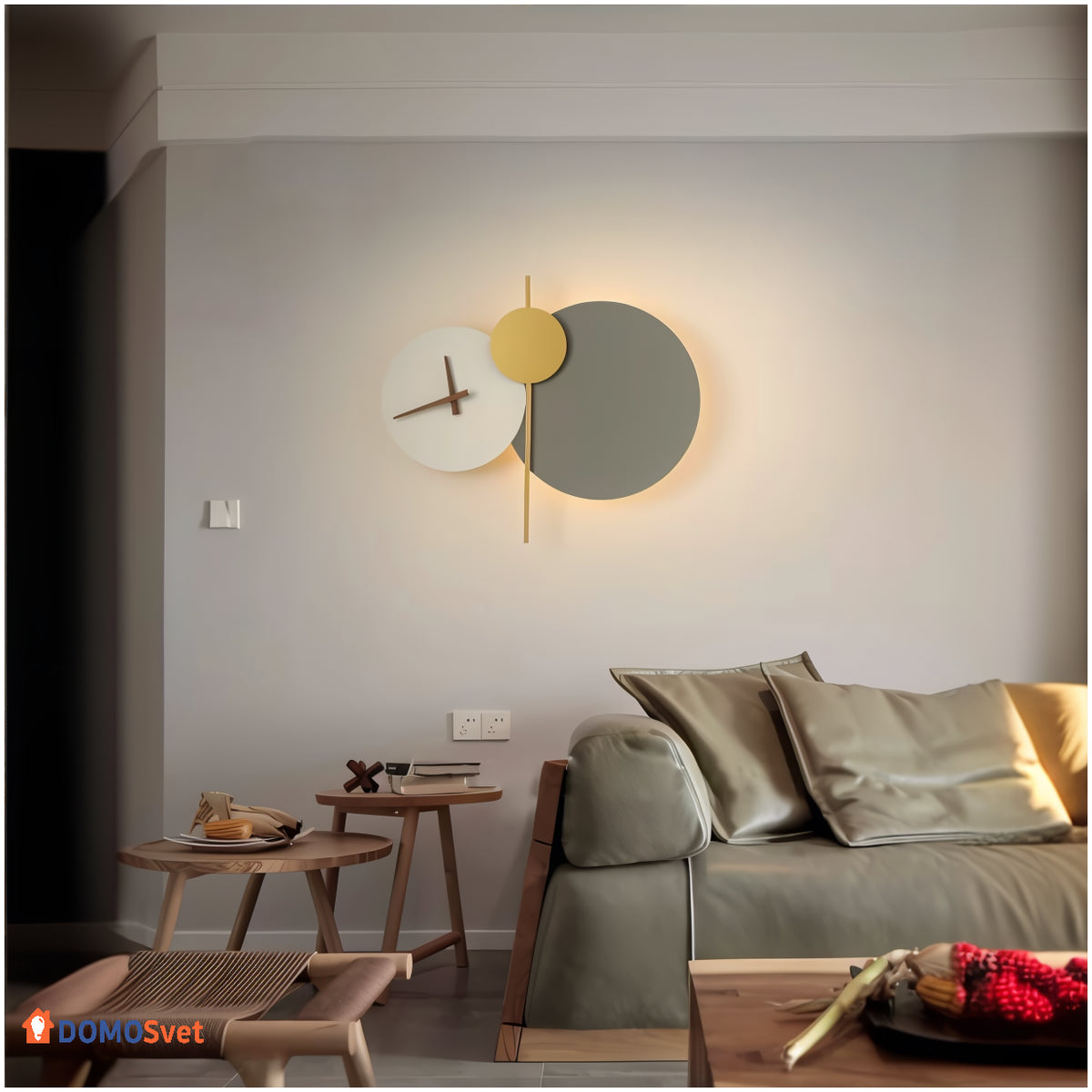 Настінний Світильник O-Clock Lamp Domosvet Design 250914-241777
